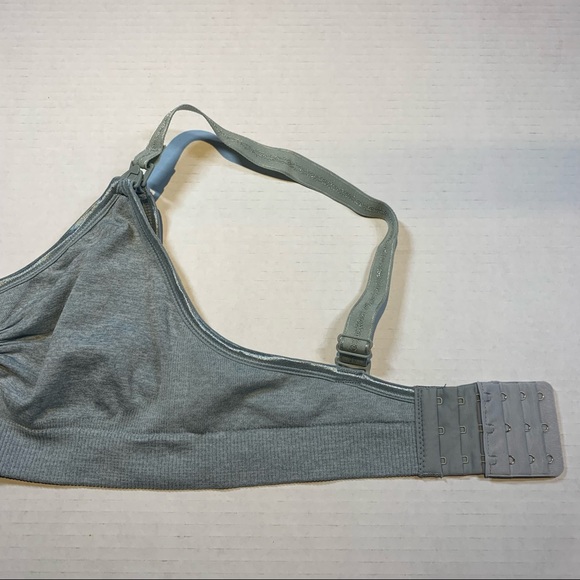 Small Light grey nursing bra w extender - Picture 3 of 13